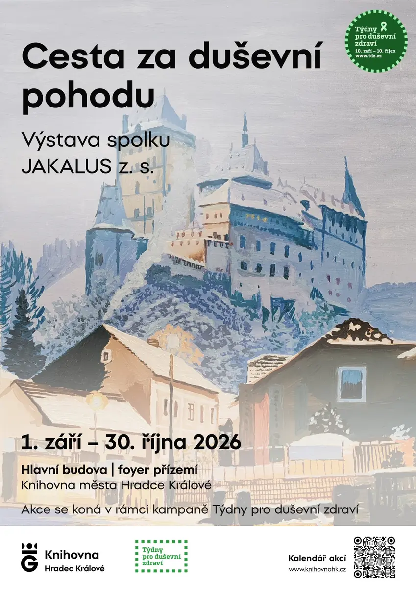 Weg zum psychischen Wohlbefinden — Stadtbibliothek Gradec Králové, Königgrätz