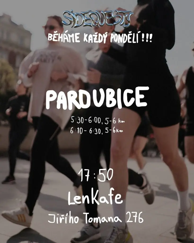 Sidequesty: Runquest x LenKafé — Turistické informační centrum Pardubice, Pardubice
