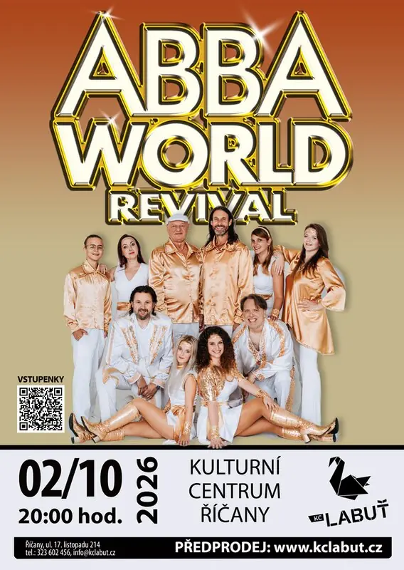 ABBA WORLD REVIVAL — KC Labuť, Říčany