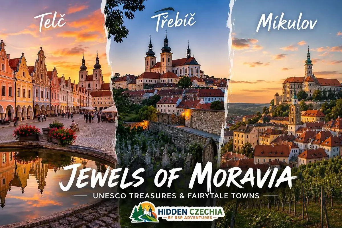 🍷 Jewels of Moravia: Fairytale Towns, Castles & Wine Country — Rohlìk s Paštikou Adventures, Praha