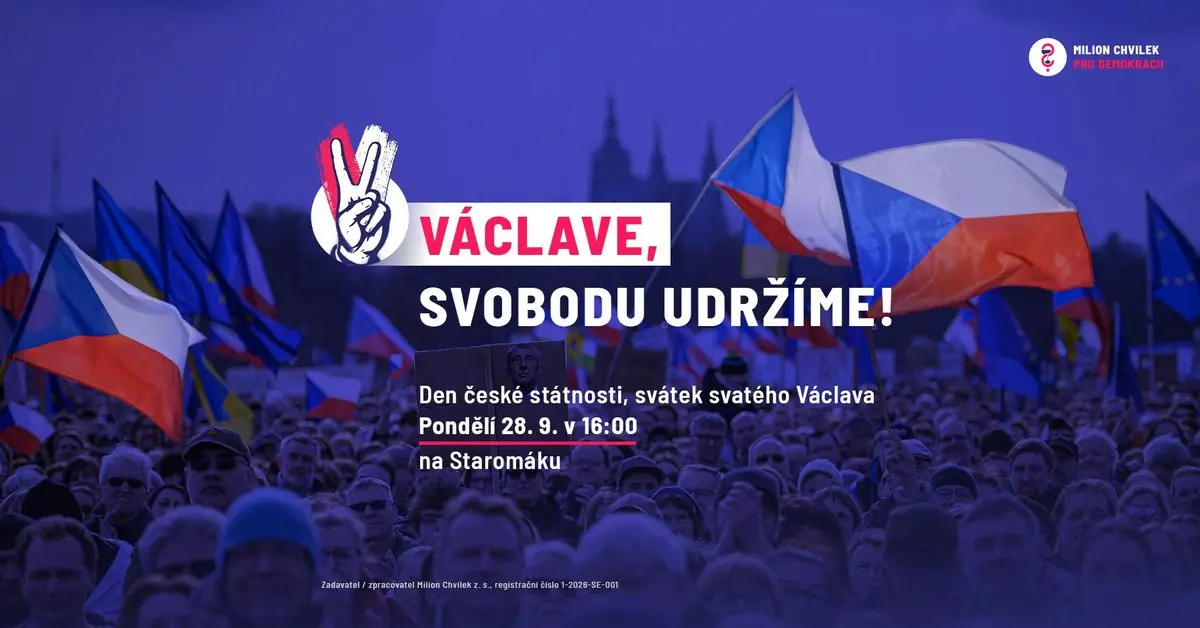 STAROMÁK 28. 9. - Václave, svobodu udržíme! — Praha