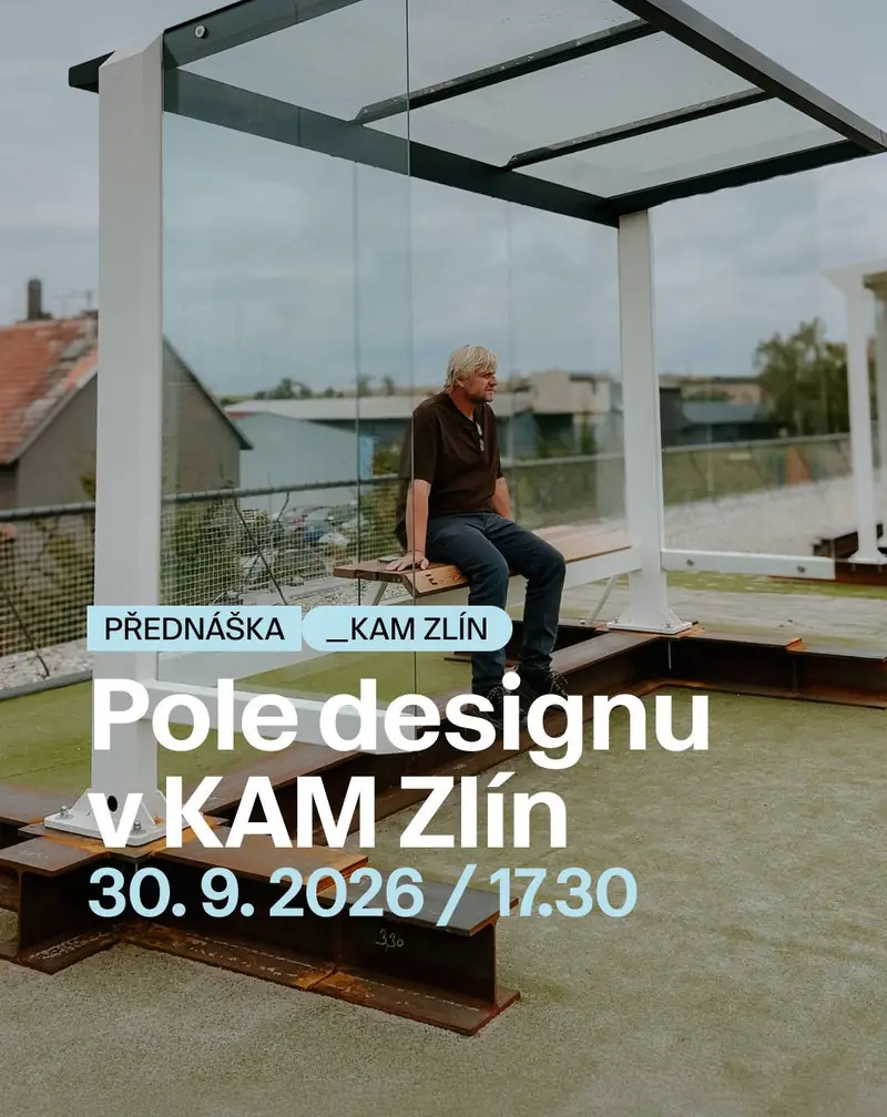 Pole designu: Zastávka na znamení — Pole designu, areál Egoé, Bílovice