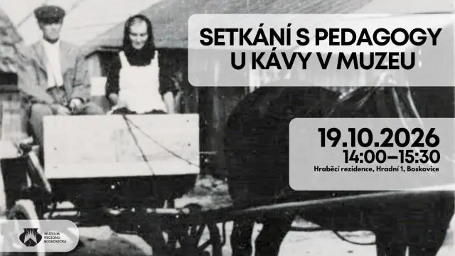Setkání s pedagogy u kávy v muzeu — Synagoga Boskovice, Boskovice