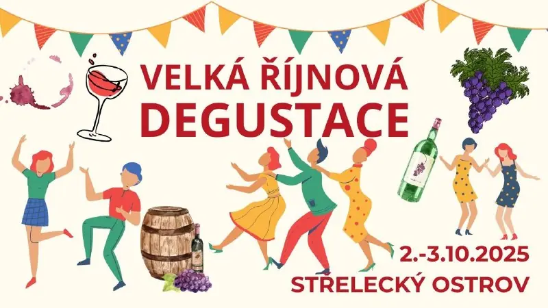 Festival jak víno - осенняя дегустация вин — Стрілецький остров, Прага