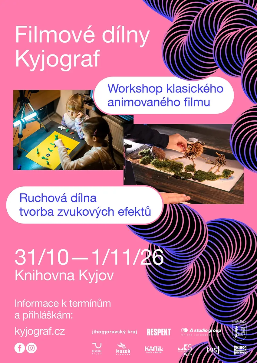 Ruchová dílna - tvorba zvukových efektů | od 4 do 7 let — Městská knihovna Kyjov, Kyjov