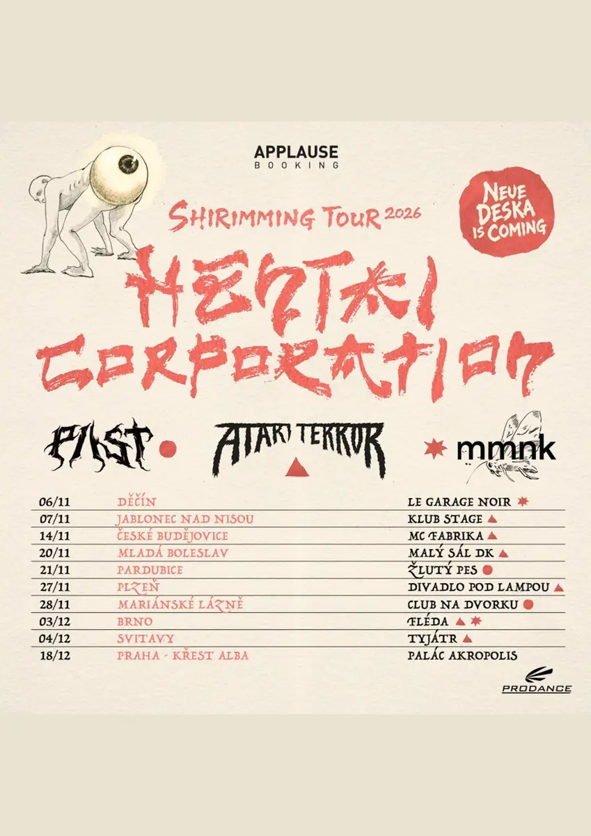 Hentai Corporation - Shirimming Tour — Sál V Pivovaře, Davle