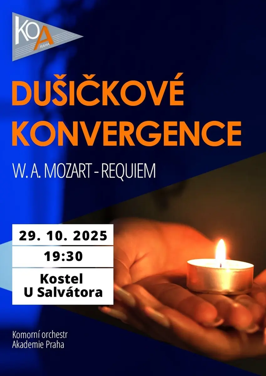 REQUIEM - В. А. МОЦАРТ - Душичкові конвергенції — Церква У Спасителя, Прага