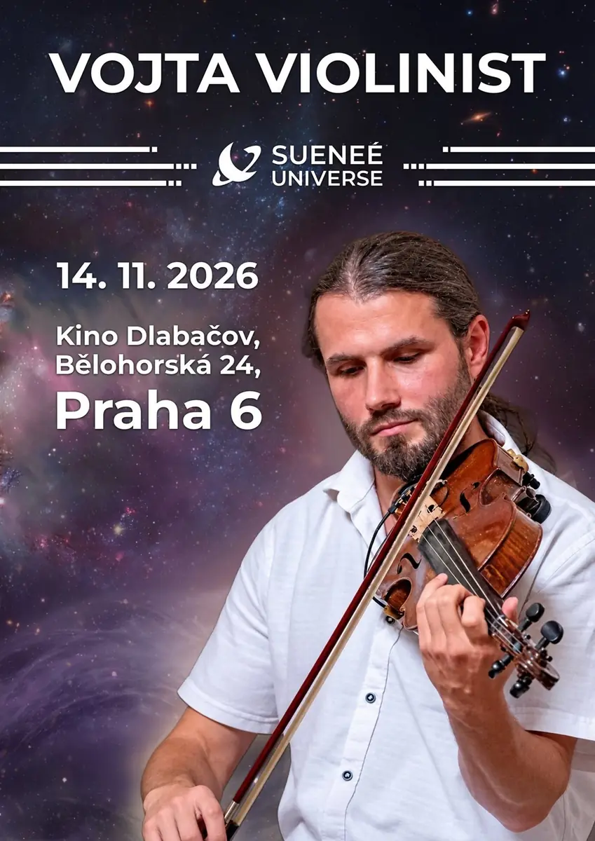 Vojta Violinist v Praze — Kino Dlabačov, Praha