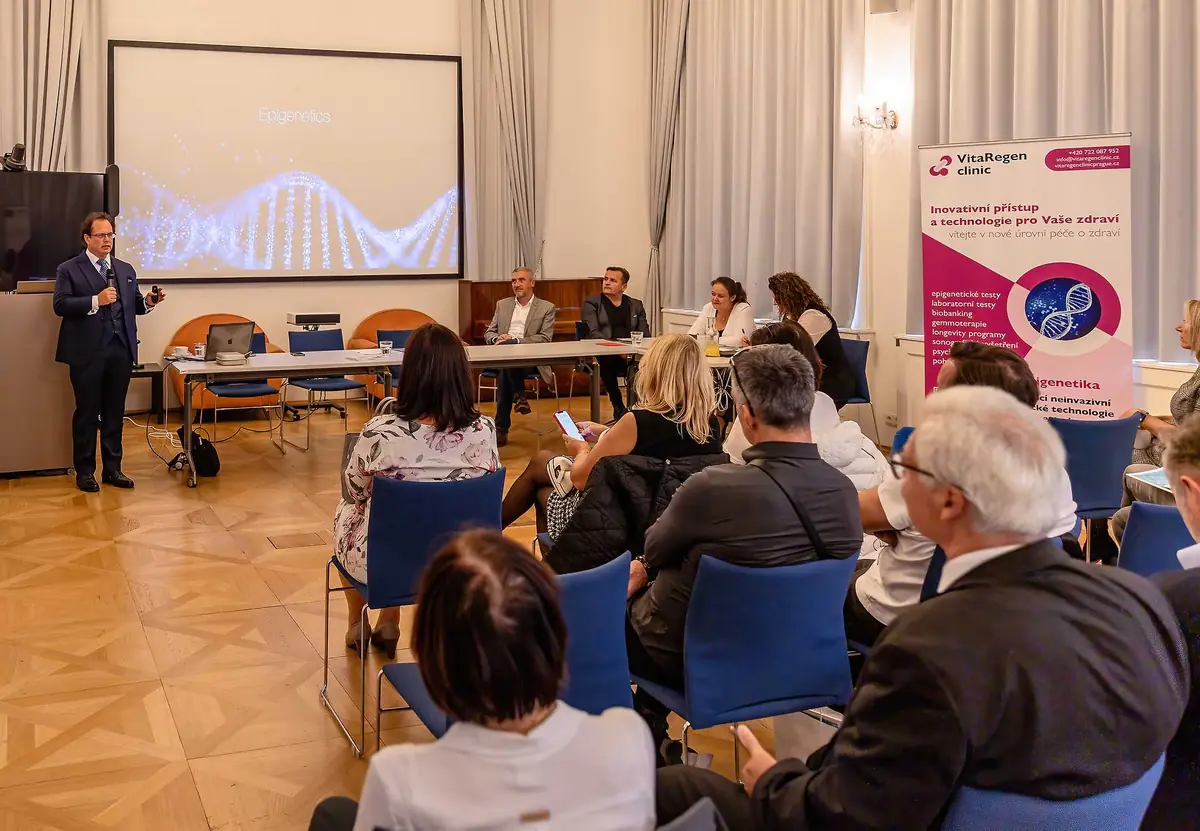 Revoluce v anti-agingu: Nejnovější poznatky pro zdravější a delší život — Konferenční centrum Krocínova