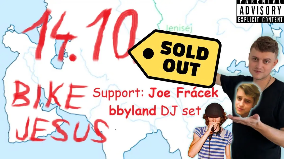 Geografieunterricht mit Stříbrný Rafael (Support: Joe Frácek, bbyland DJs) — Bike_Jesus, Prag