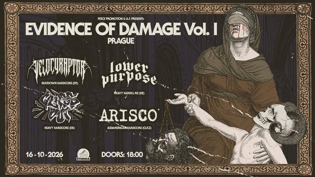 EVIDENCE OF DAMAGE VOL I. /// PRAGUE - ETERNIA — Eaternia, Praha