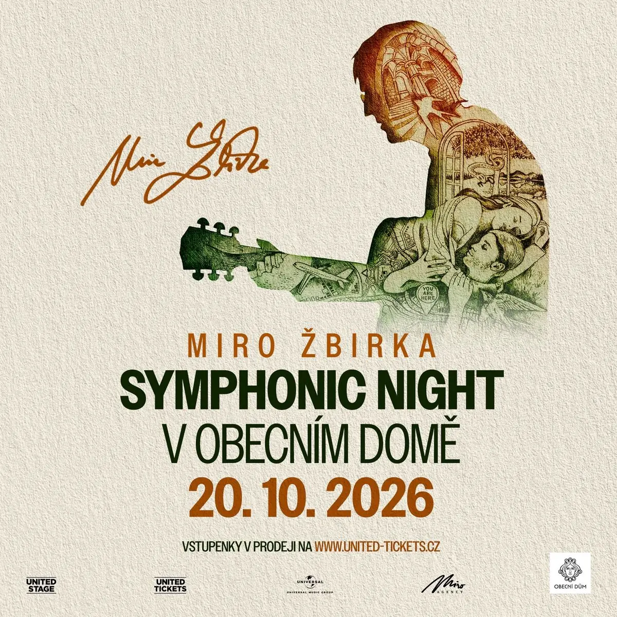 Miro Žbirka Symphonic Night в Громадському будинку — Obecní dům - Municipal House, Прага