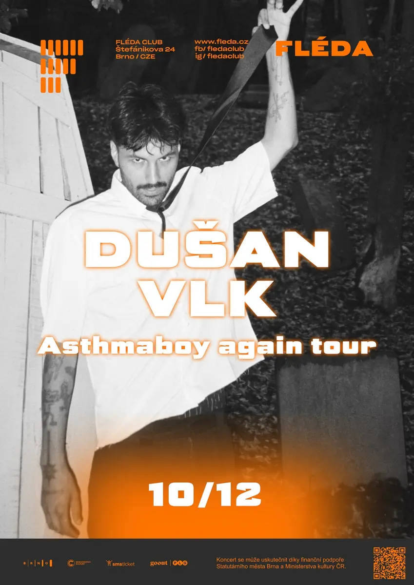 DUŠAN VLK: Asthmaboy again tour — Fléda, Brünn