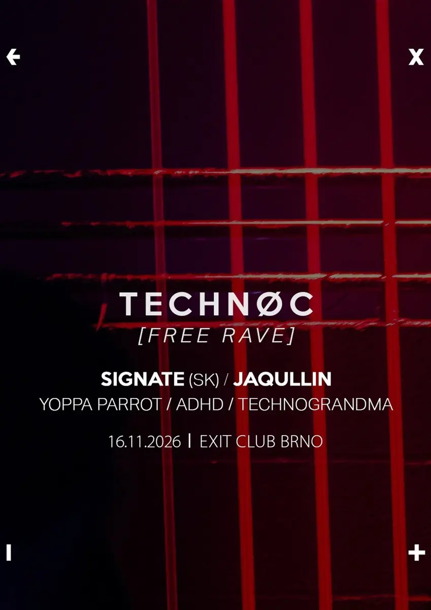 TECHNOC [Free Rave] — Exit Club, Брно