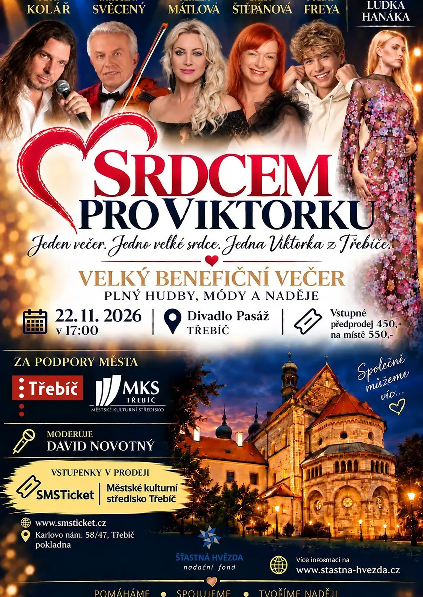 Srdcem pro Viktorku — Divadlo Pasáž, Třebíč