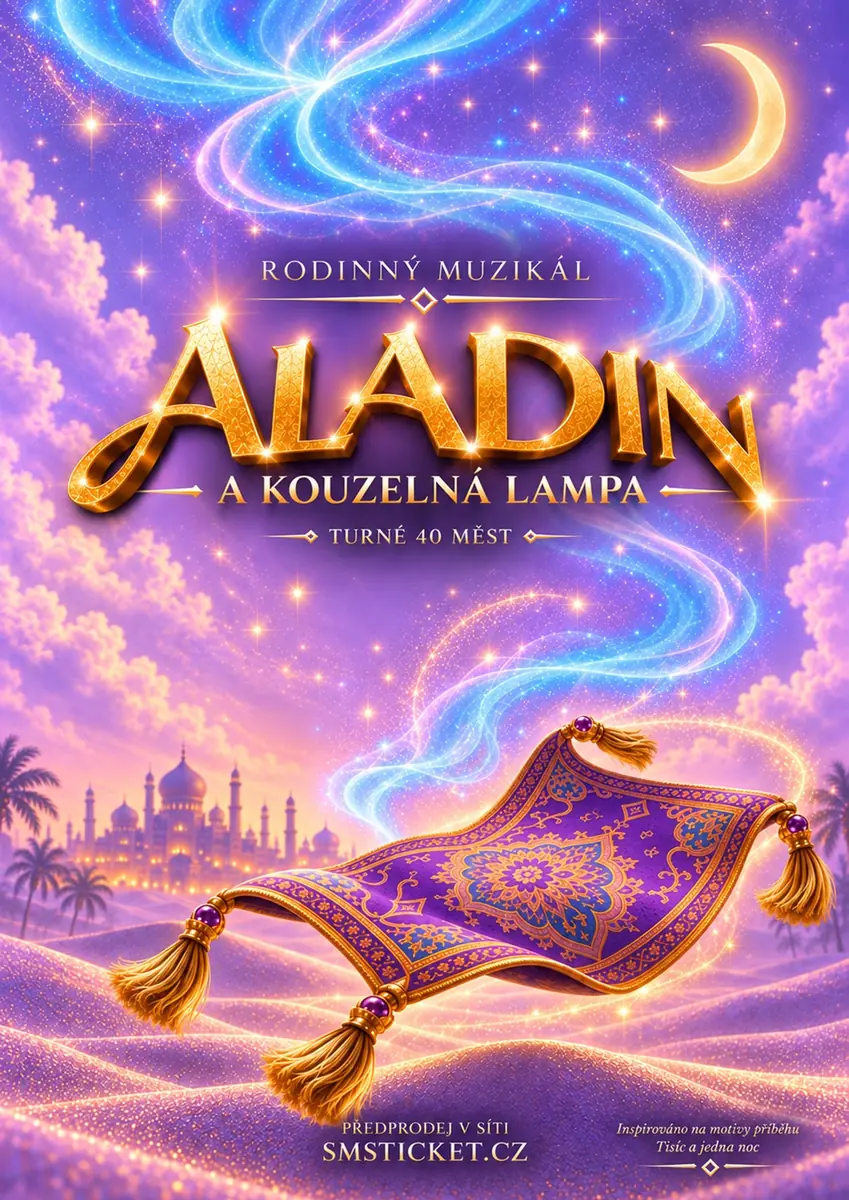 ALADIN A KOUZELNÁ LAMPA I Třinec — Kulturní dům TRISIA, Třinec