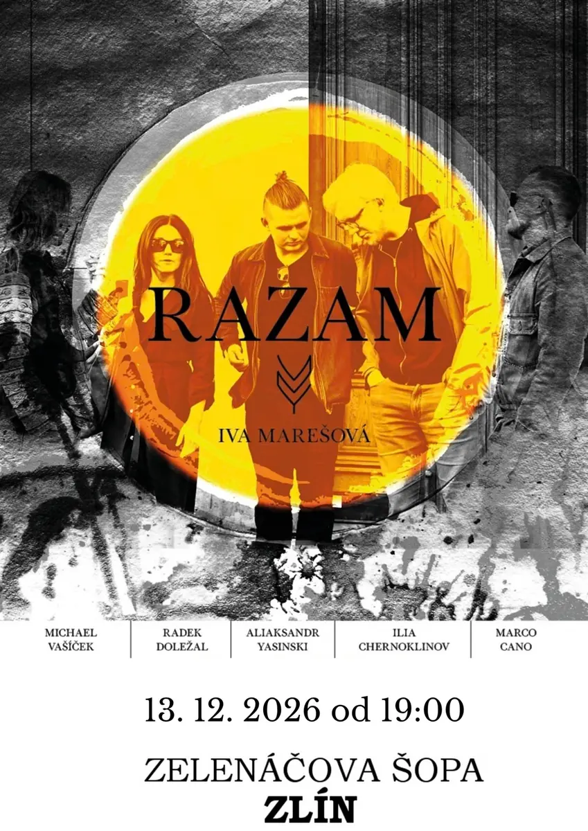 RAZAM a Iva Marešová — Zelenáčova Šopa, Zlín