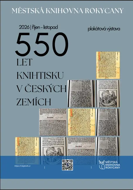 550 Jahre Buchdruck in den böhmischen Ländern - Plakatausstellung — Rokycany