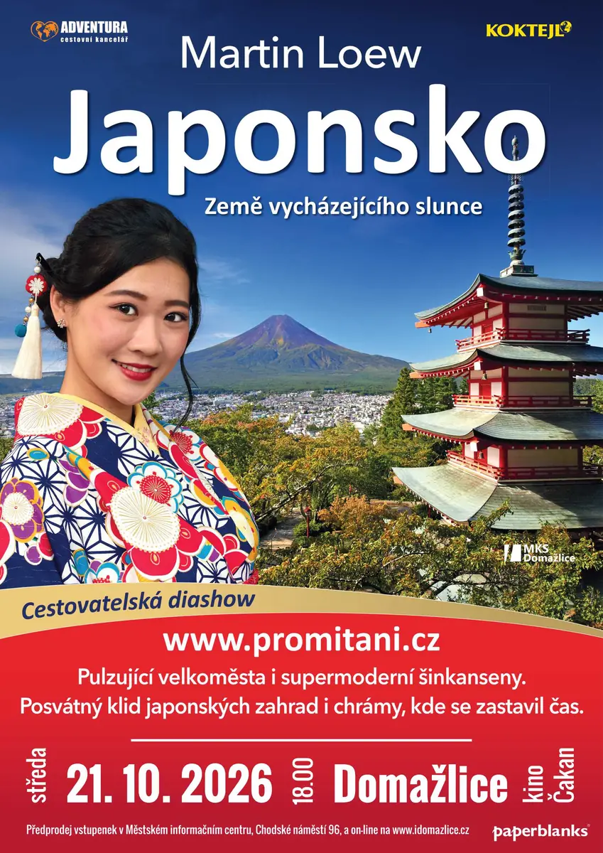 MARTIN LOEW : JAPONSKO — kino Čakan, Domažlice