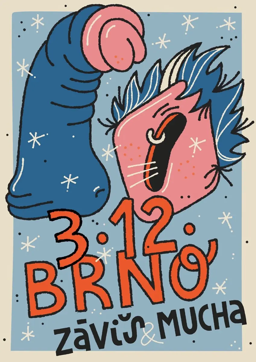 Záviš a Mucha — První Patro, Brno