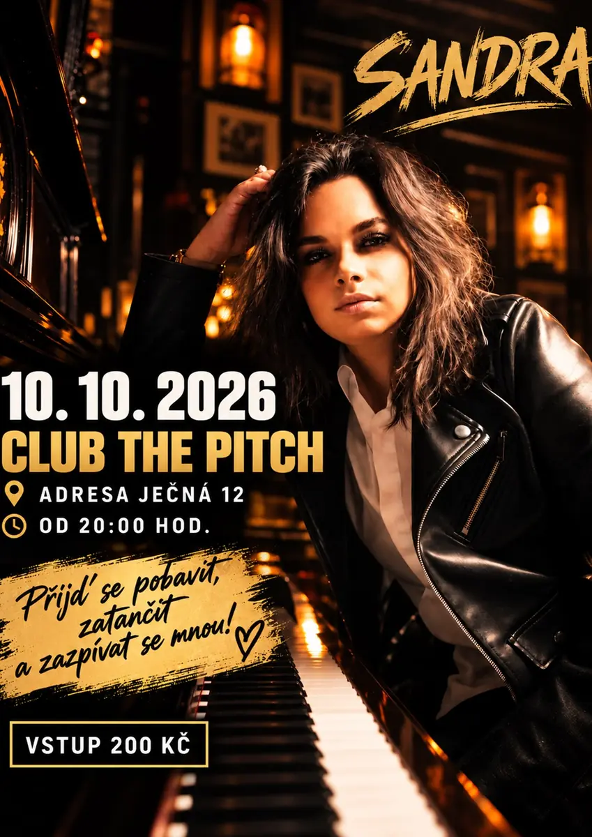 Live Konzert - SANDRA — The Pitch Club, Prag