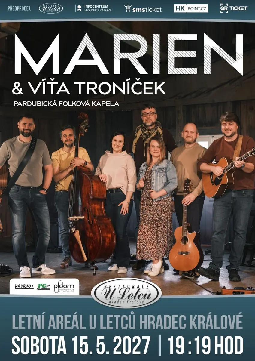 Marien & Víťa Troníček — Restaurace U Letců, Hradec Králové