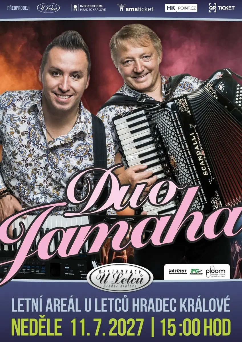 Duo Jamaha — Restaurace U Letců, Hradec Králové