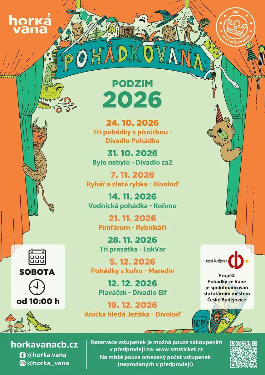Pohádkovana aneb pohádky pro děti v Horké vaně — Horká Vana, České Budějovice