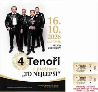 4Tenoři – koncert