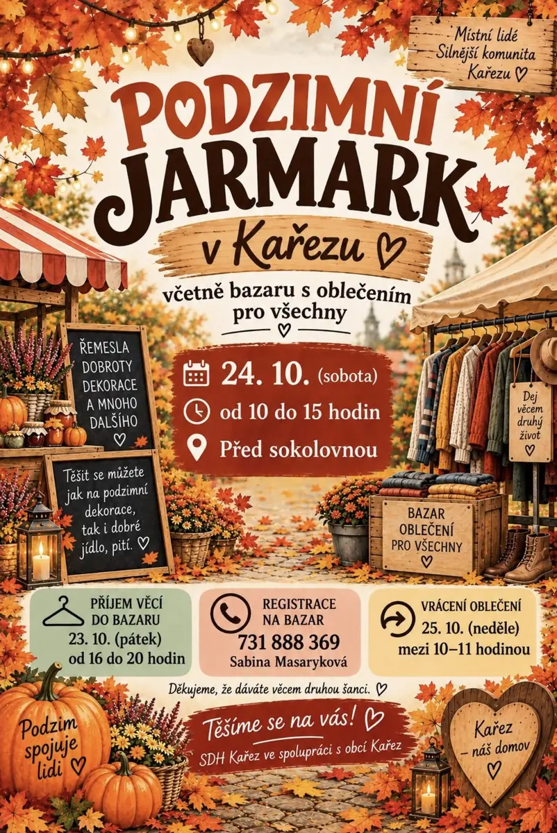 Podzimní jarmark v Kařezu — Rokycany