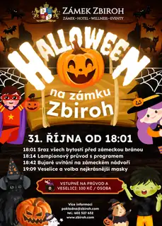 Halloween na zámku Zbiroh