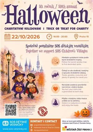 Halloween Trick-or-Treat для благодійності цього року також на Пятнадцятці — Horní Měcholupy, Прага