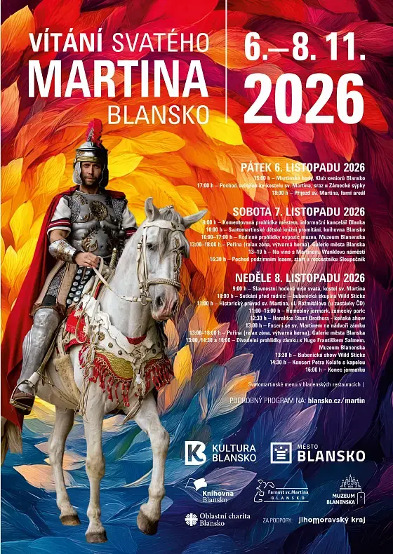 Привітання св. Мартина - святкування та ремісничий ярмарок — Робітничий дім, Бланско