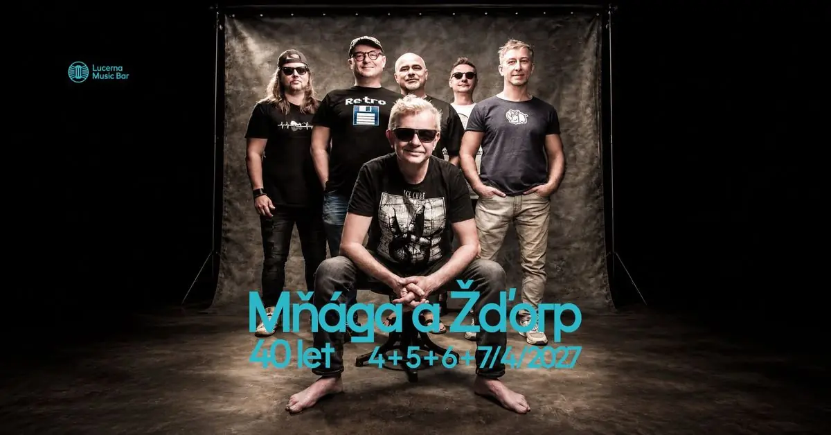 Mňága a Žďorp - 40 Years | Lucerna Music Bar — Lucerna Music Bar, Prague
