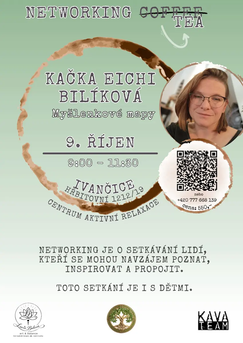 Networking Tea з Качкою Ейчі Біліковою — Centrum aktivní relaxace, Іванчиці
