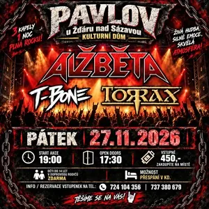 Alzbeta — Pavlov u Žďáru nad Sázavou, kulturní dům, Pavlov