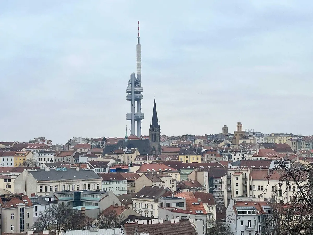 Žižkov auf und ab — Platz Jiří z Poděbrad, Prag