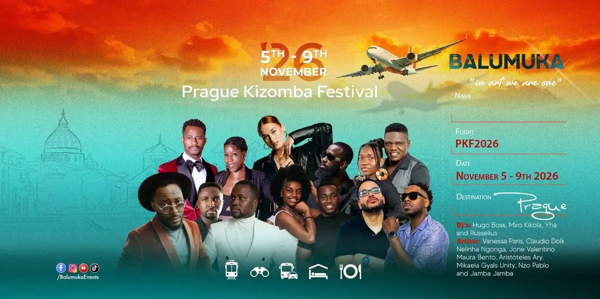 BALUMUKA - Prague Kizomba Festival - 5.-9. November 2026 — ibis Praha Old Town, Prag