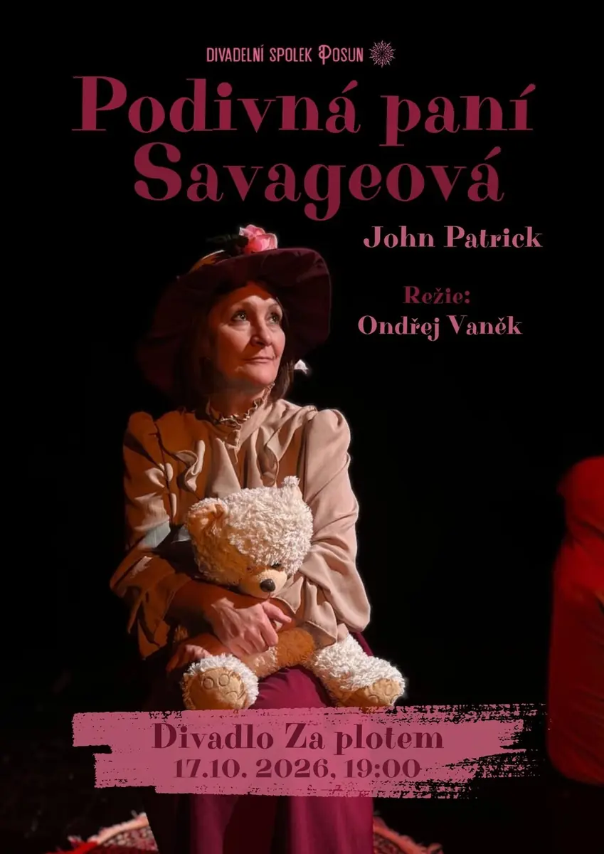 Die seltsame Mrs. Savage — Theater Za Plotem, Prag