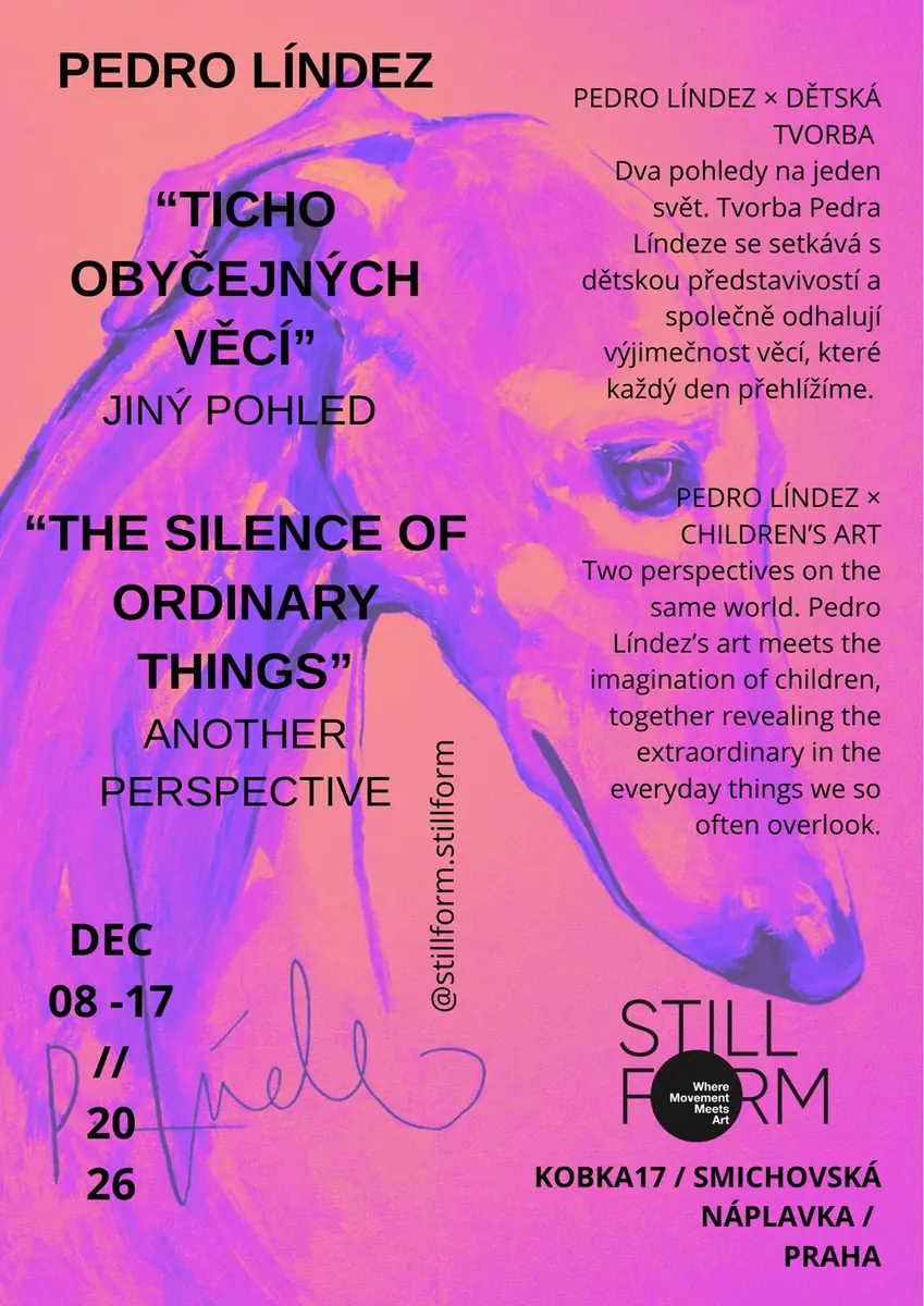 STILLFORM - Pedro Líndez "Die Stille gewöhnlicher Dinge" - Ein anderer Blick — Smíchovská náplavka, Prag