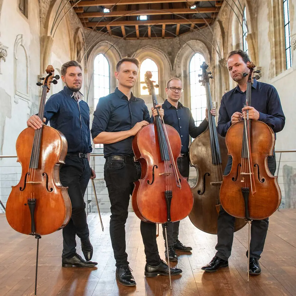 Prague Cello Quartet — Velká synagoga v Plzni, Plzeň