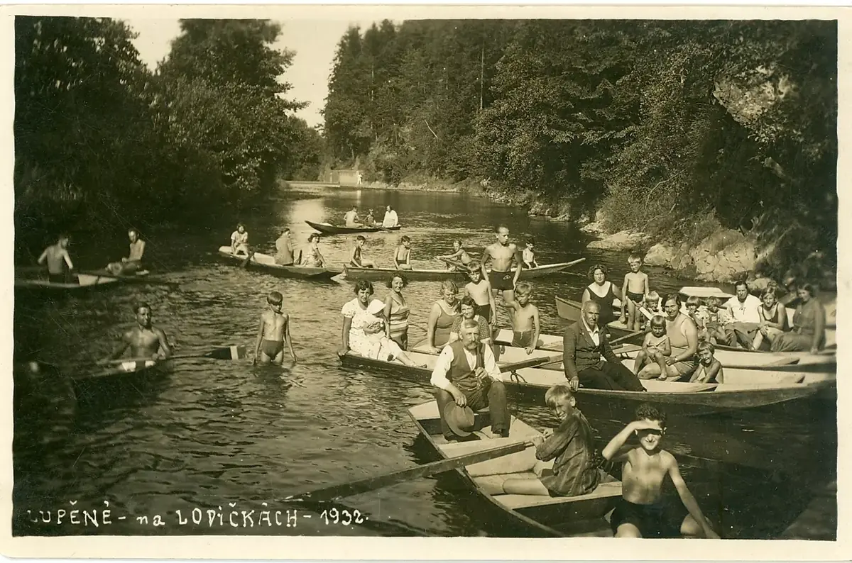 Жителі Забржеха у воді — Muzeum Zábřeh, Забржег