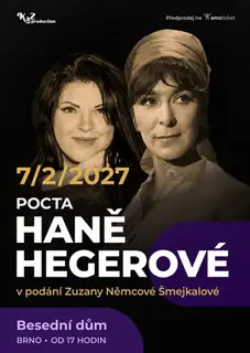 Hommage an Hana Hegerova in Brno