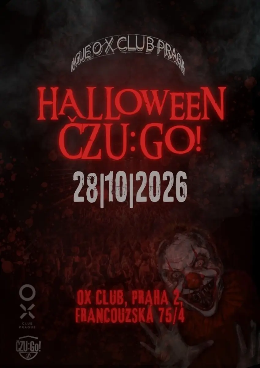 Halloween by ČZU:Go! 2026 — OX Club, Prag