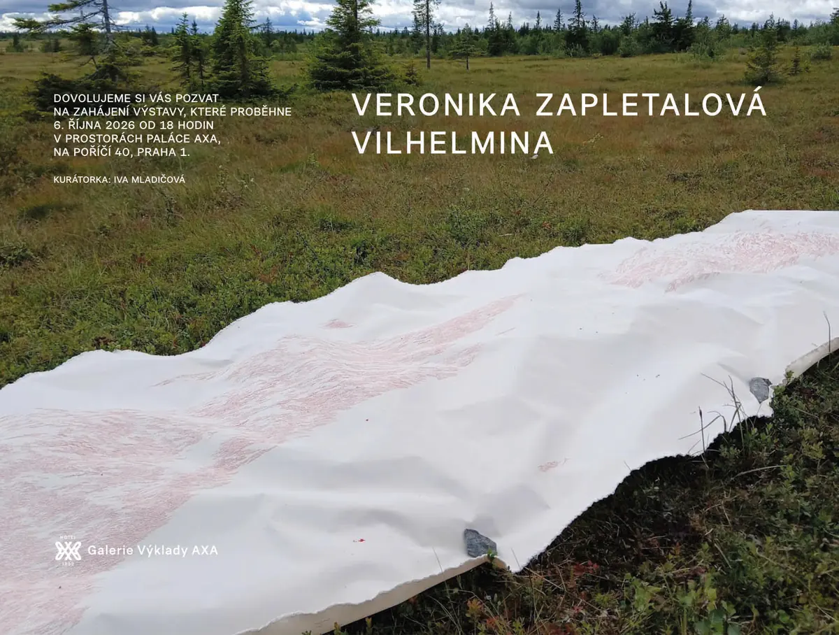 Veronika Zapletalová - Vilhelmina — Výklady AXA, Prag