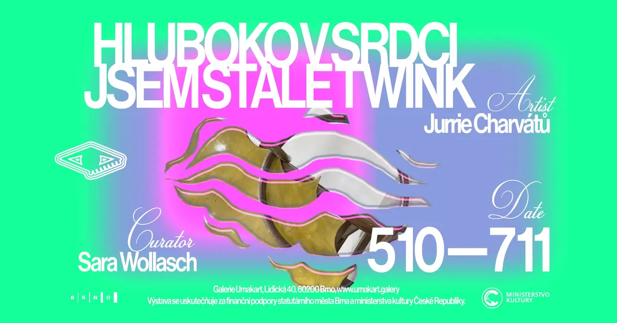 Jurrie Charvátů - Tief in meinem Herzen bin ich immer noch ein Twink — Umakart Galerie, Brünn
