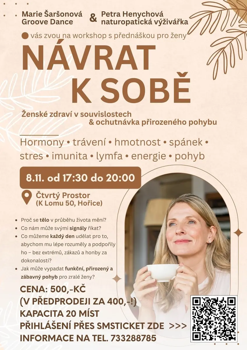 Возвращение к себе - мастер-класс для женщин — Čtvrtý Prostor, Горице