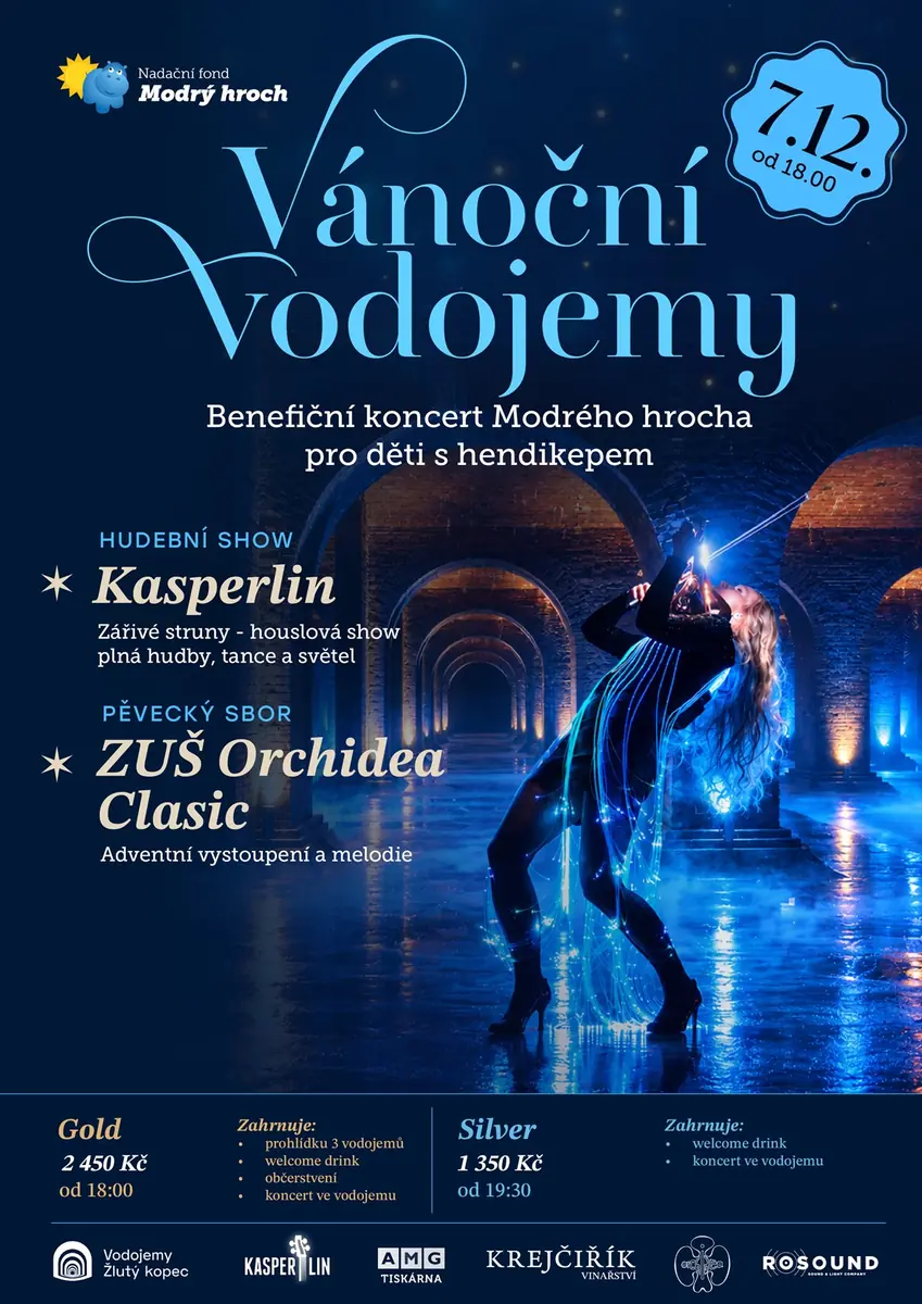Weihnachtliche Wassertürme — Wasserspeicher Žlutý kopec, Brünn