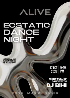 Ecstatic Dance Night | Brno | ALIVE