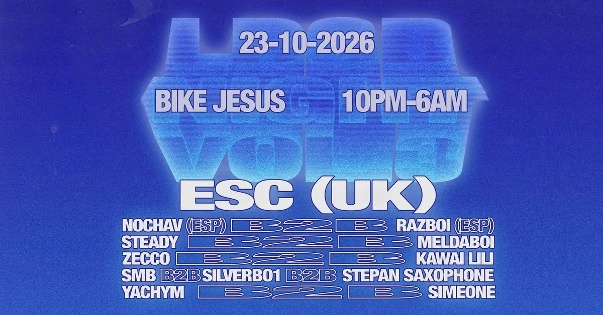 LDSB night vol.3: ESC, Steady, Zecco, Nochav and more — Bike_Jesus, Прага